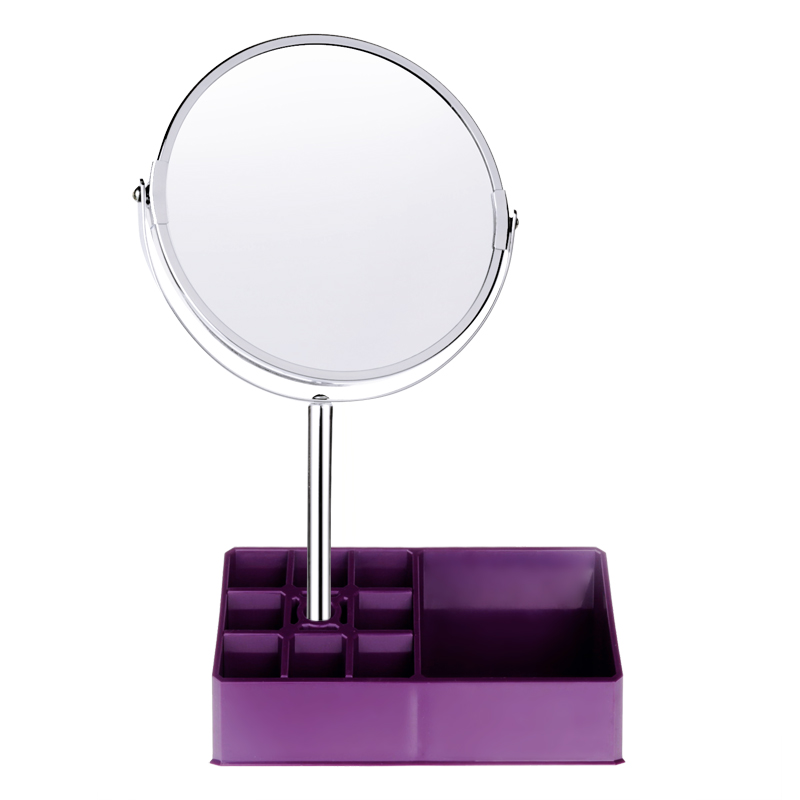 Double side vanity mirror to enlarge beauty