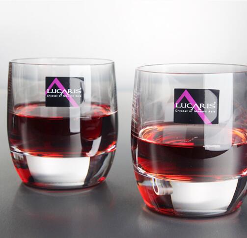 Lead-free crystal glass whiskey glass